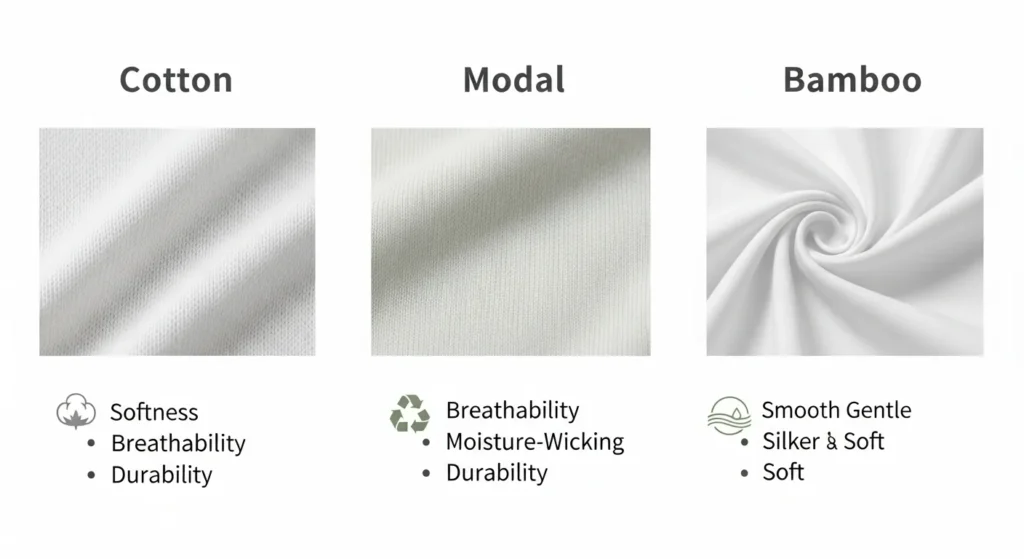 Best panty fabrics for sensitive skin to avoid rashes